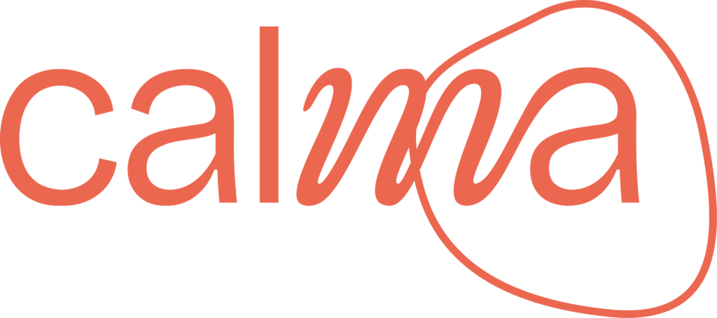 Calma logo - Latino mental health and healing platform